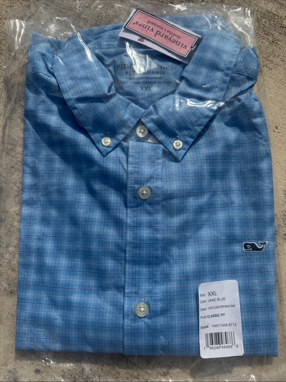 Vineyard Vines Jake Blue Plaid Button-Down Shirt - Light Blue